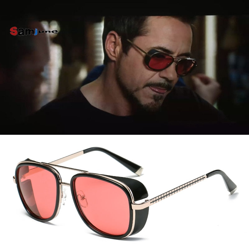 TONY stark Sunglasses Men