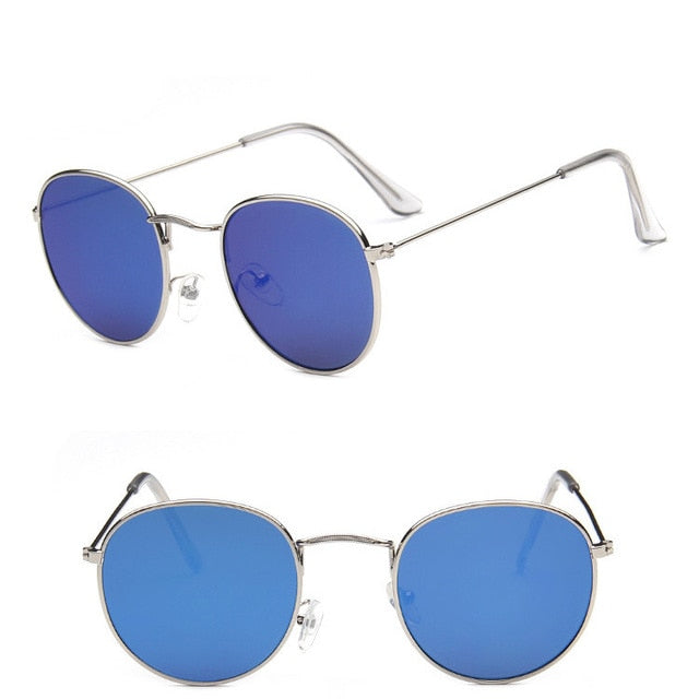 LeonLion 2019 Metal Round Vintage Sunglasses Men