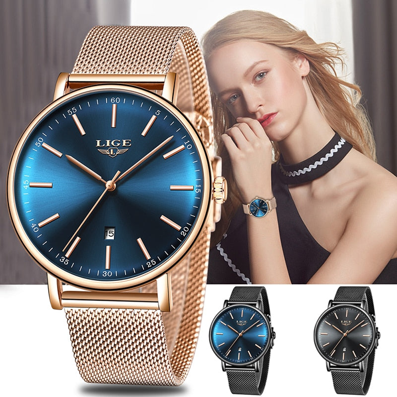 LIGE Analog Women Watches