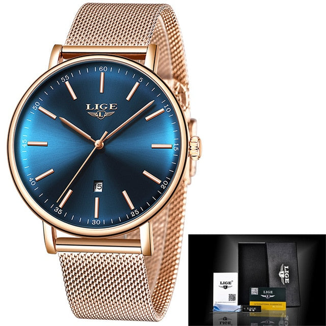 LIGE Analog Women Watches