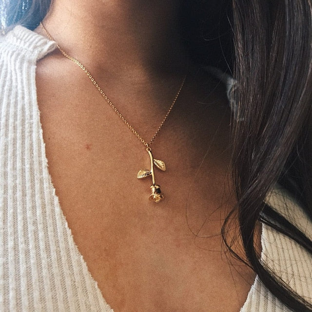 Gold Mom Necklaces
